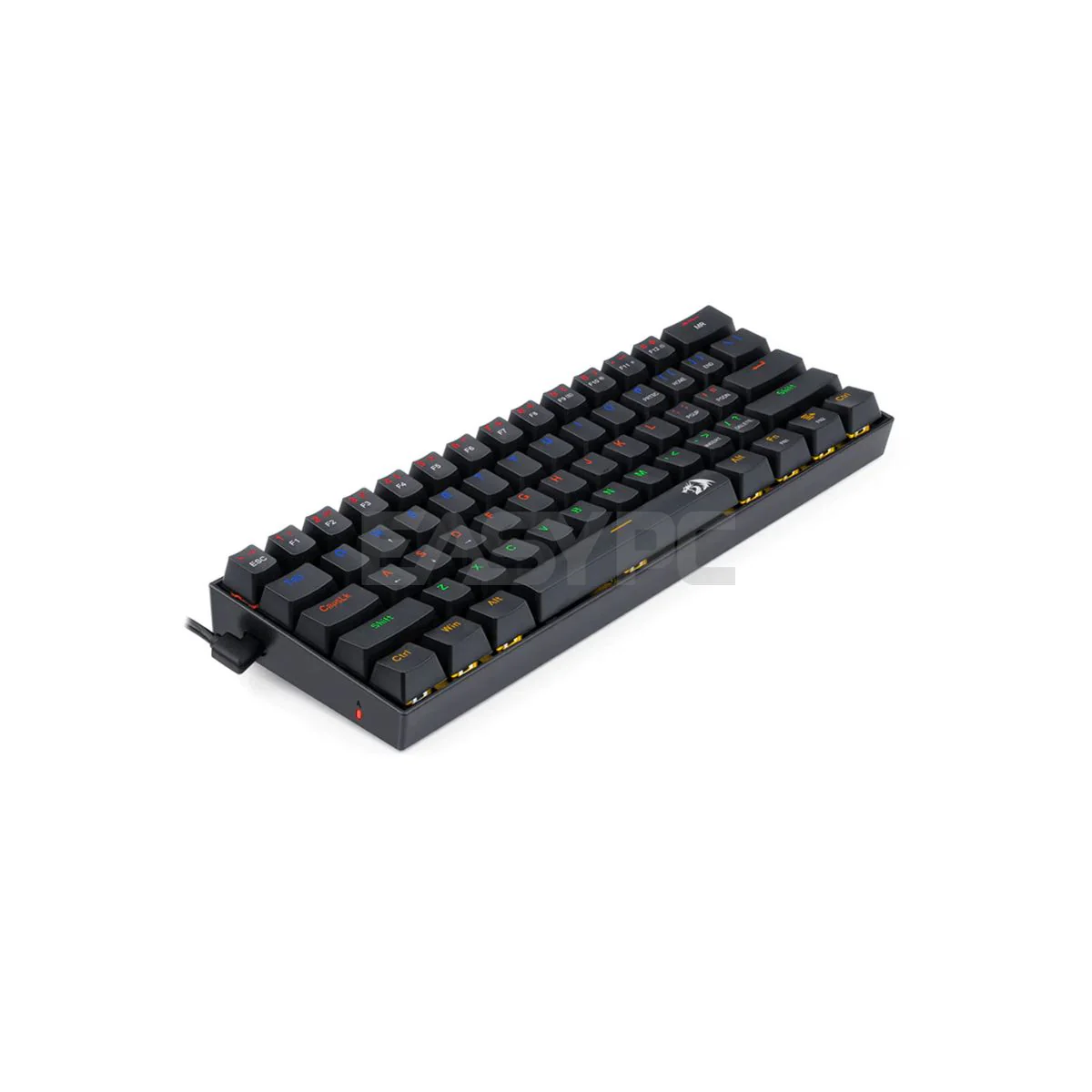 Redragon K606 LAKSHMI Mechanical Gaming Keyboard Red Switch Black - Image 3