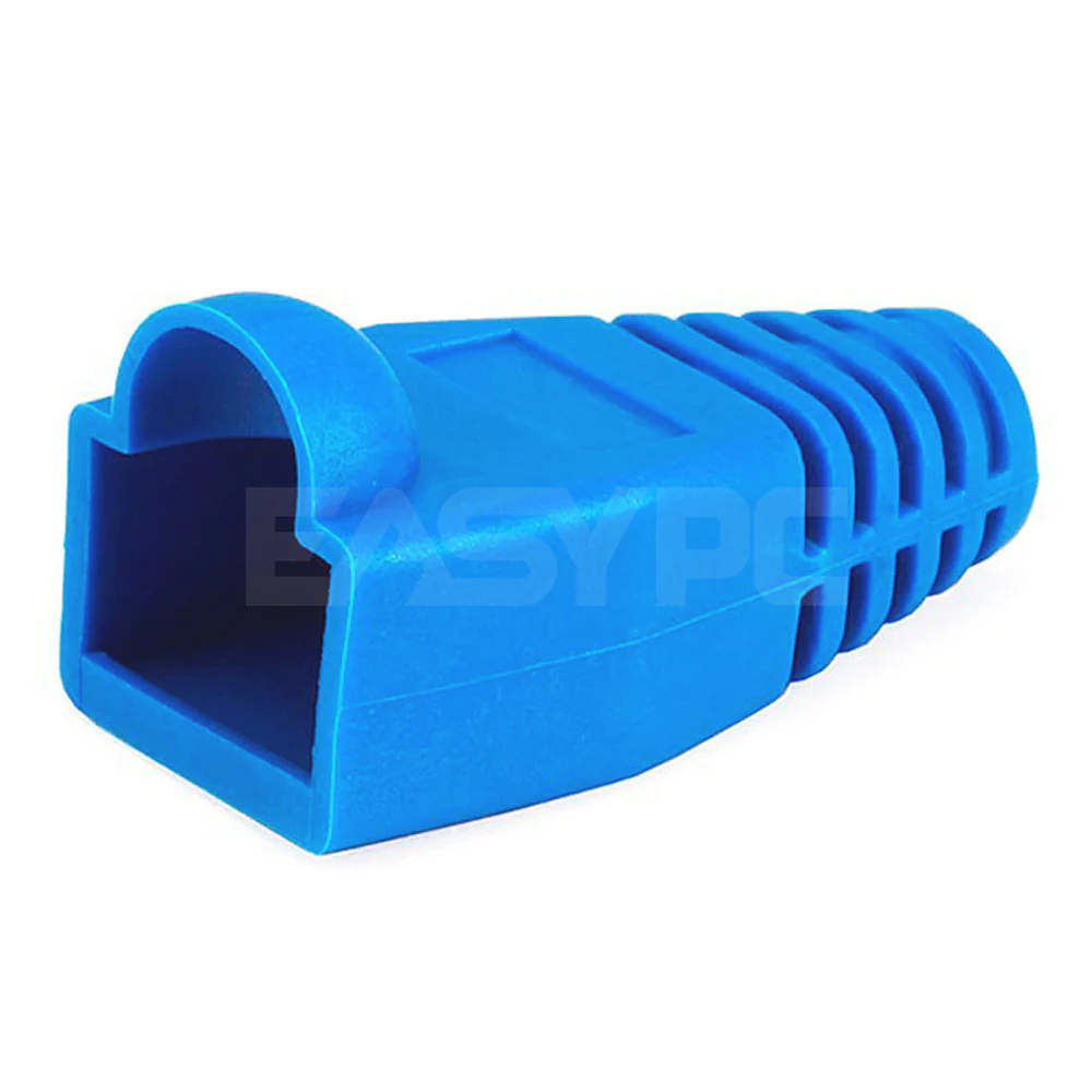 Rj45 Rubber Boots Blue