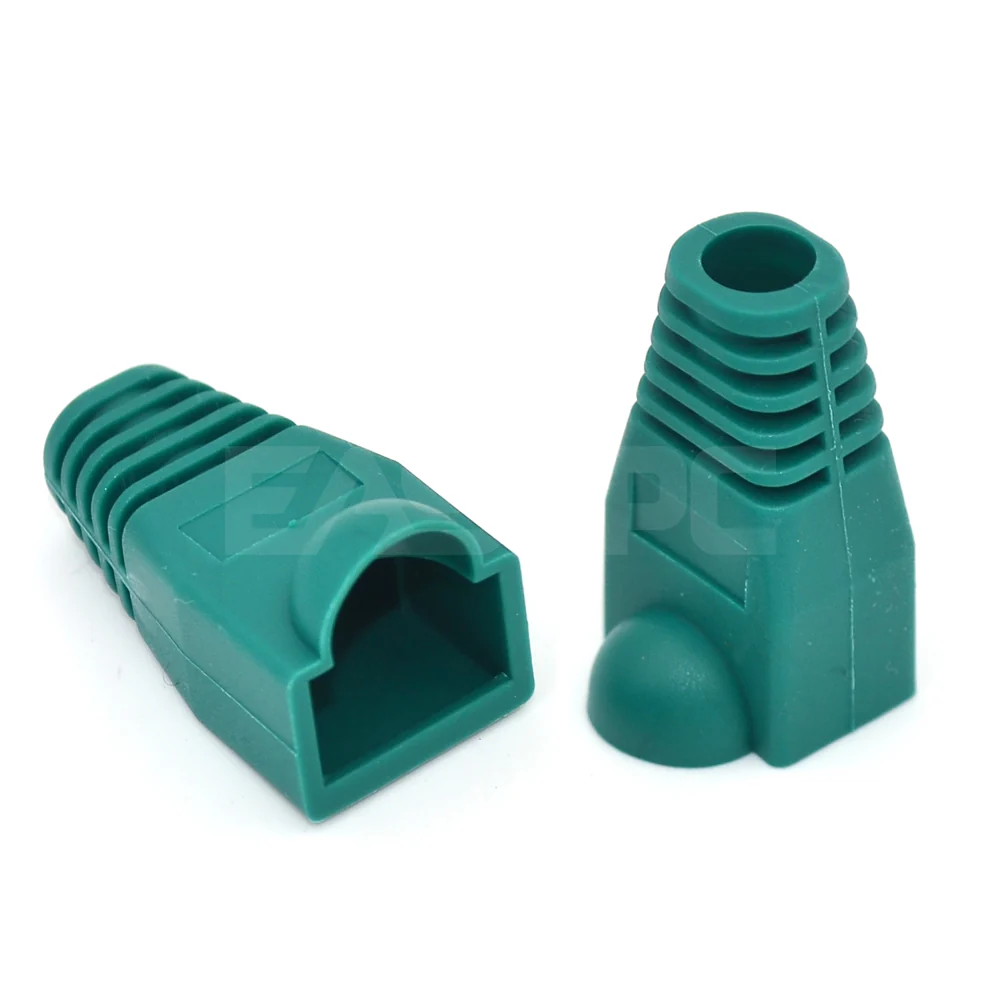 Rj45 Rubber Boots Green