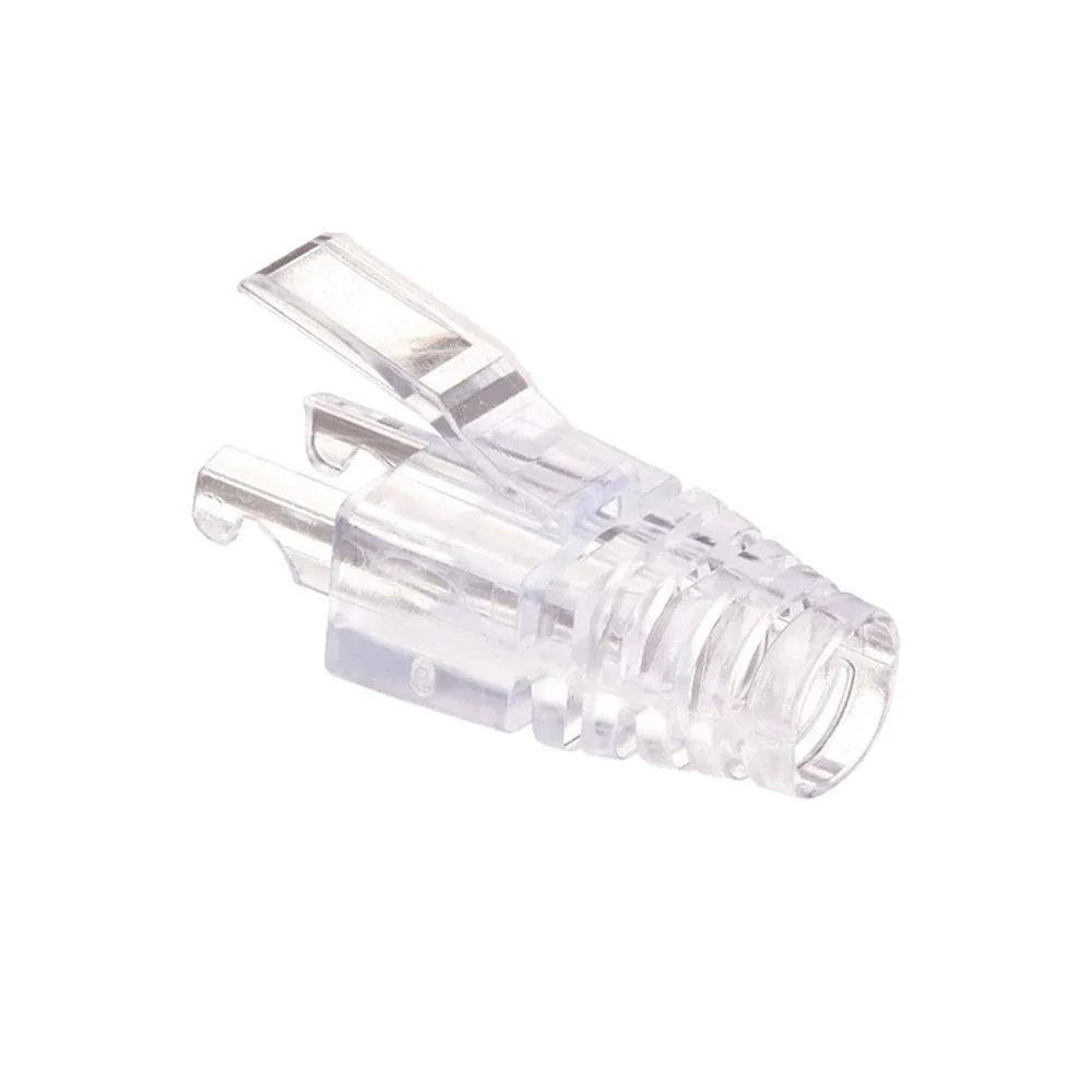 Rj45 Rubber Boots Transparent