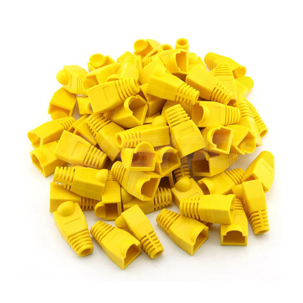 Rj45 Rubber Boots Yellow - Image 2