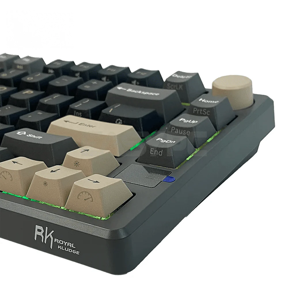 Royal Kludge RK-M75 Trimode Mechanical Keyboard Oled Screen Phantom - Image 3
