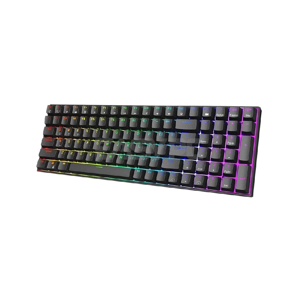 Royal Kludge RK100 Trimode Brown switch Mechanical Keyboard Black