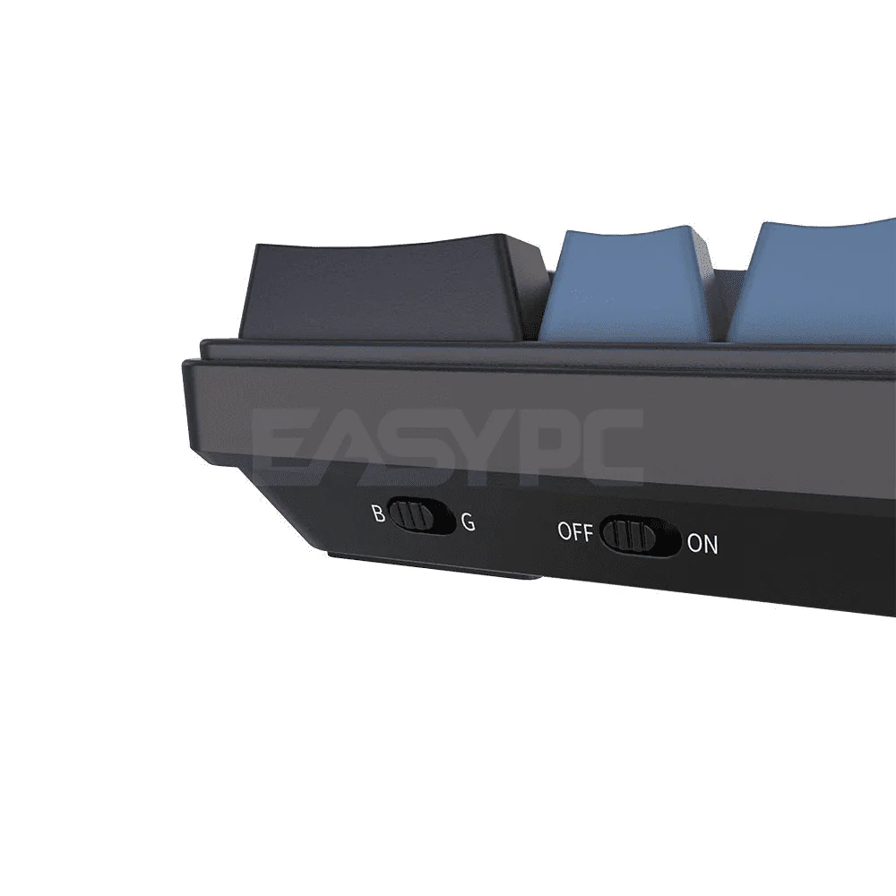 Royal Kludge RK61 Plus Trimode Cyan switch Mechanical Keyboard Black/ Indigo - Image 4