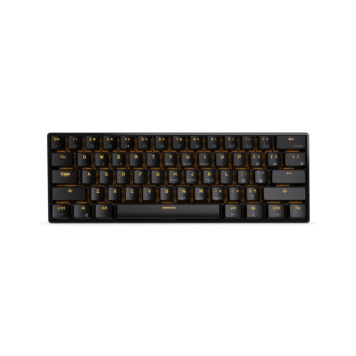 Royal Kludge RK61 Trimode Red switch Mechanical Keyboard Black