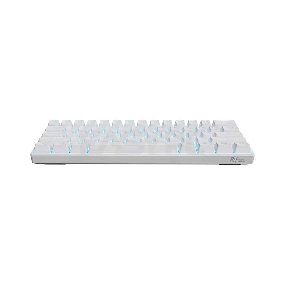 Royal Kludge RK61 Trimode Red switch Mechanical Keyboard White - Image 4