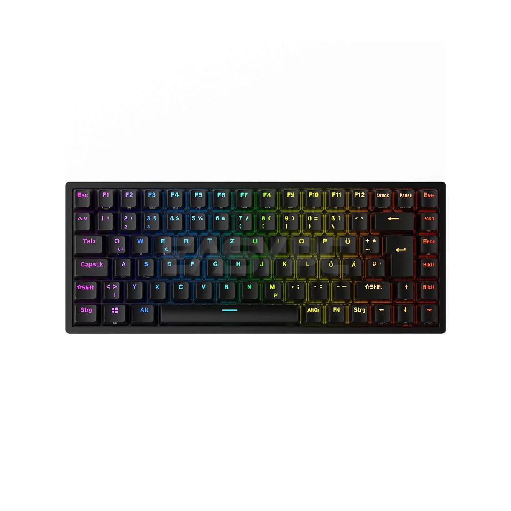Royal Kludge RK84 Trimode Brown switch Mechanical Keyboard Black