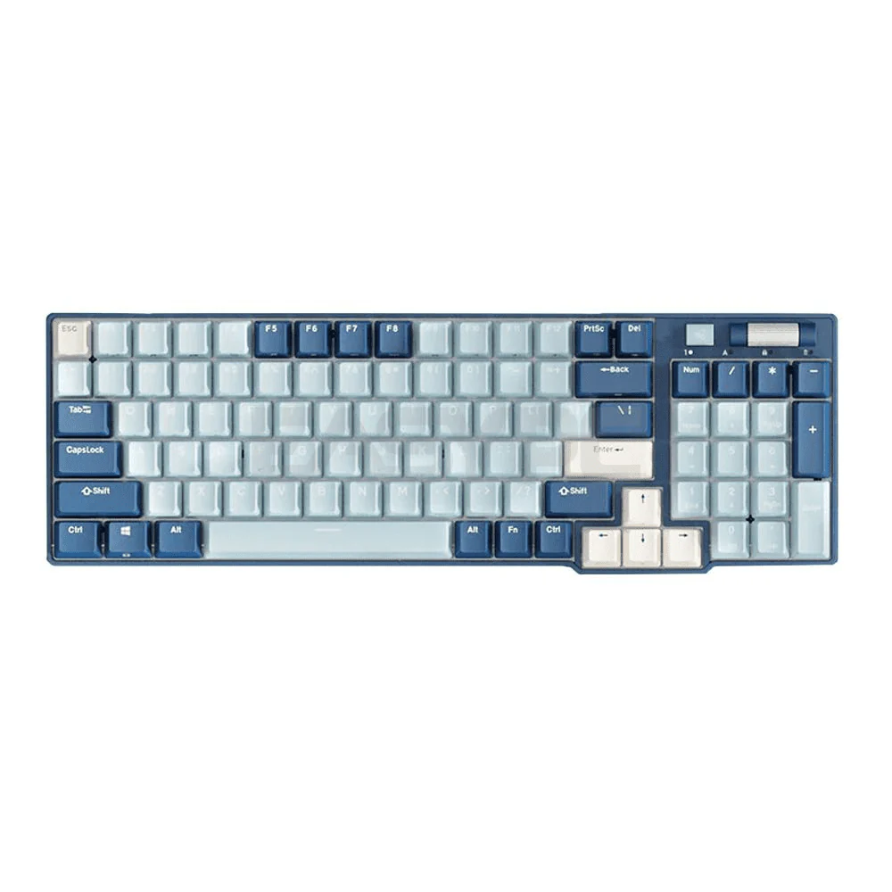 Royal Kludge RK96 Trimode Blue switch Mechanical Keyboard Forest Blue - Image 3