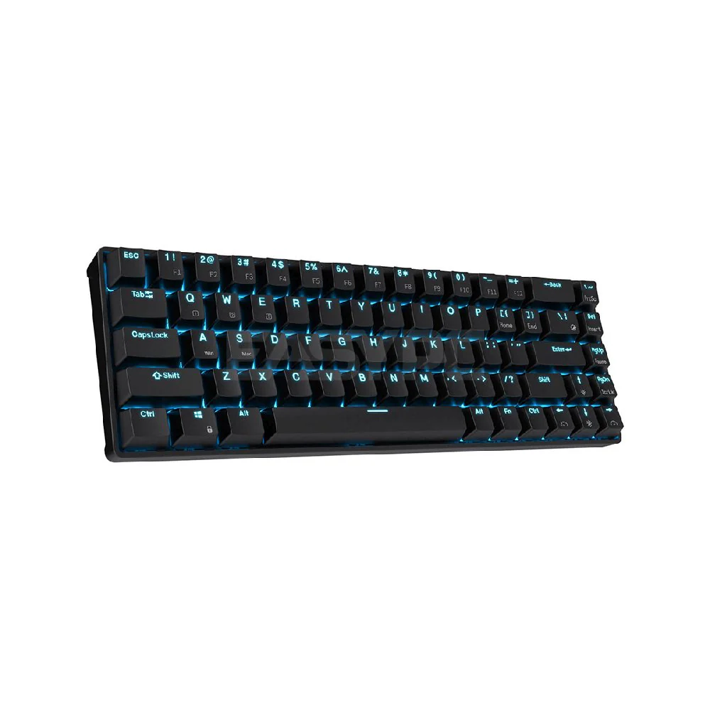 Royal Kludge RKG68 Trimode Brown switch Mechanical Keyboard Black - Image 4