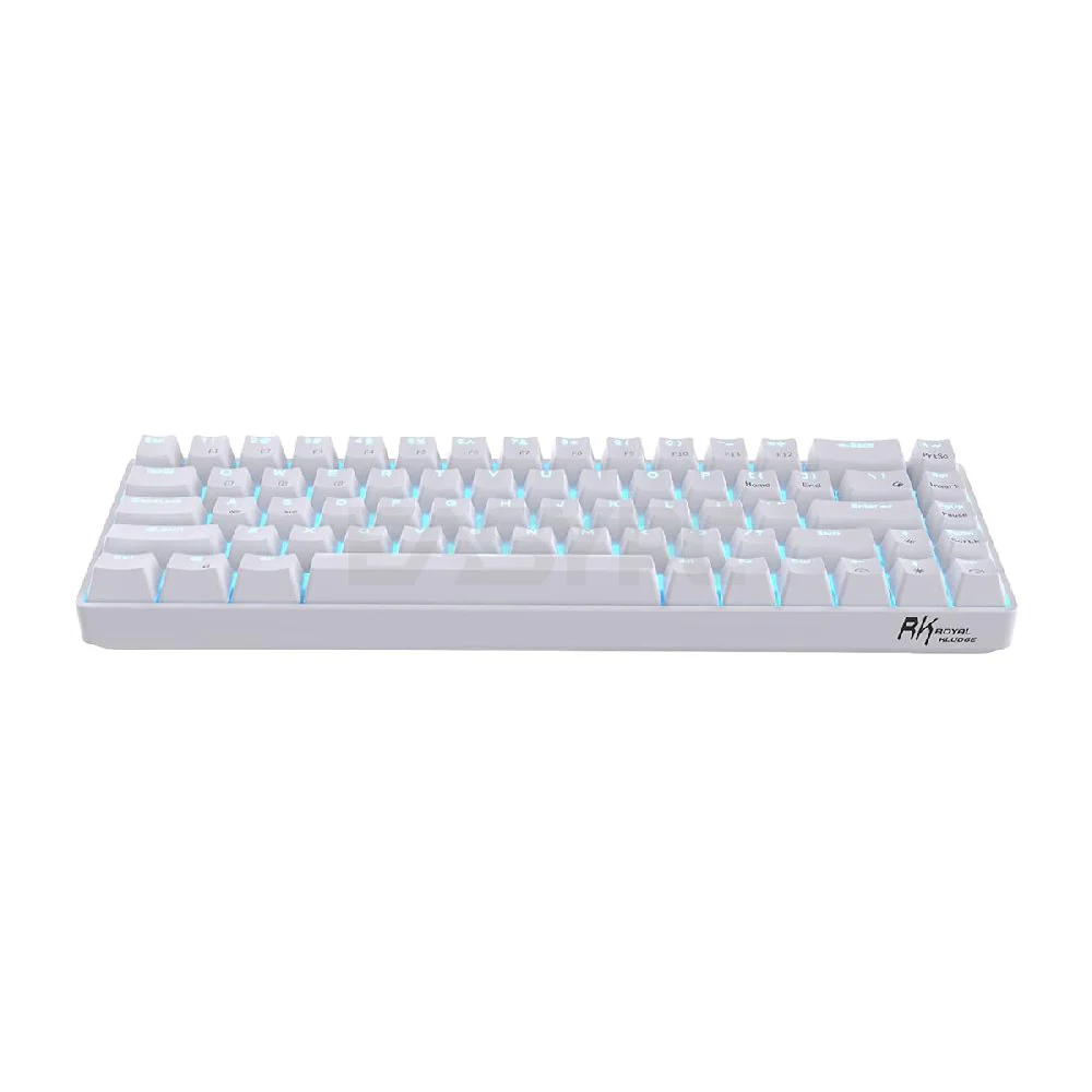 Royal Kludge RKG68 Trimode Brown switch Mechanical Keyboard White - Image 4