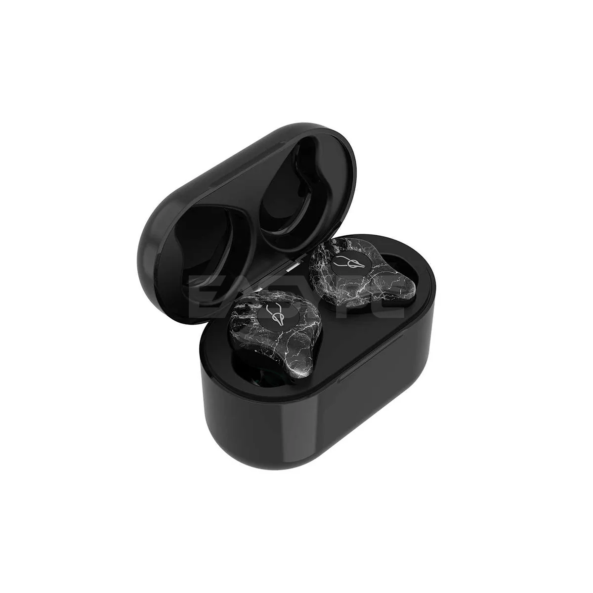 Sabbat  e12 Ultra Marble True  Bluetooth 5.0 Noise  6D Shocking, HD Stereo Sounds, Multifunction Button operation, Qualcomm APTX audio, Portable size, Noise Reduction, Siri Assistance Wireless Earbuds  Isolation Earphone Advanced Stone - Image 3