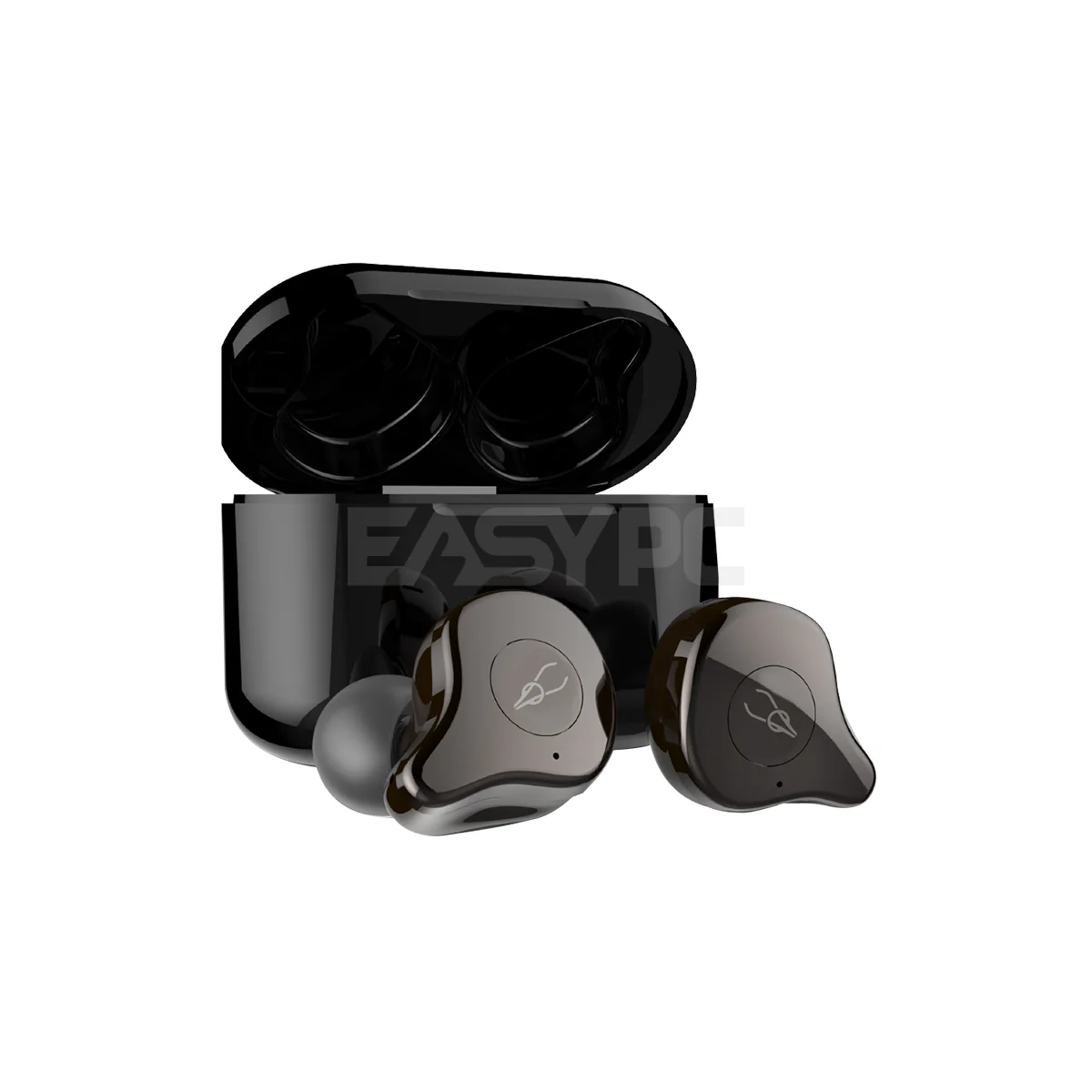 Sabbat e12 Ultra Metallic True Bluetooth 5.0 Qualcomm apt-X and CVC Noise Cancellation technology, electrical 4*8H=32 hours battery life, bilateral calls Wireless Earbuds Noise Isolation Earphone Rock & Coffee