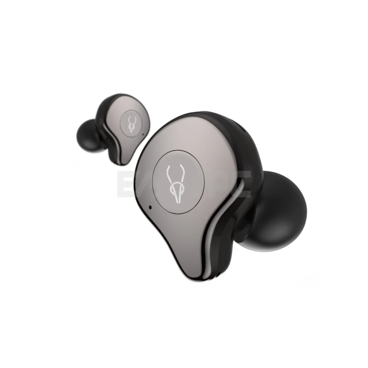 Sabbat e12 Ultra Metallic True Bluetooth 5.0 Qualcomm apt-X and CVC Noise Cancellation technology, electrical 4*8H=32 hours battery life, bilateral calls Wireless Earbuds Noise Isolation Earphone Rock & Coffee - Image 3