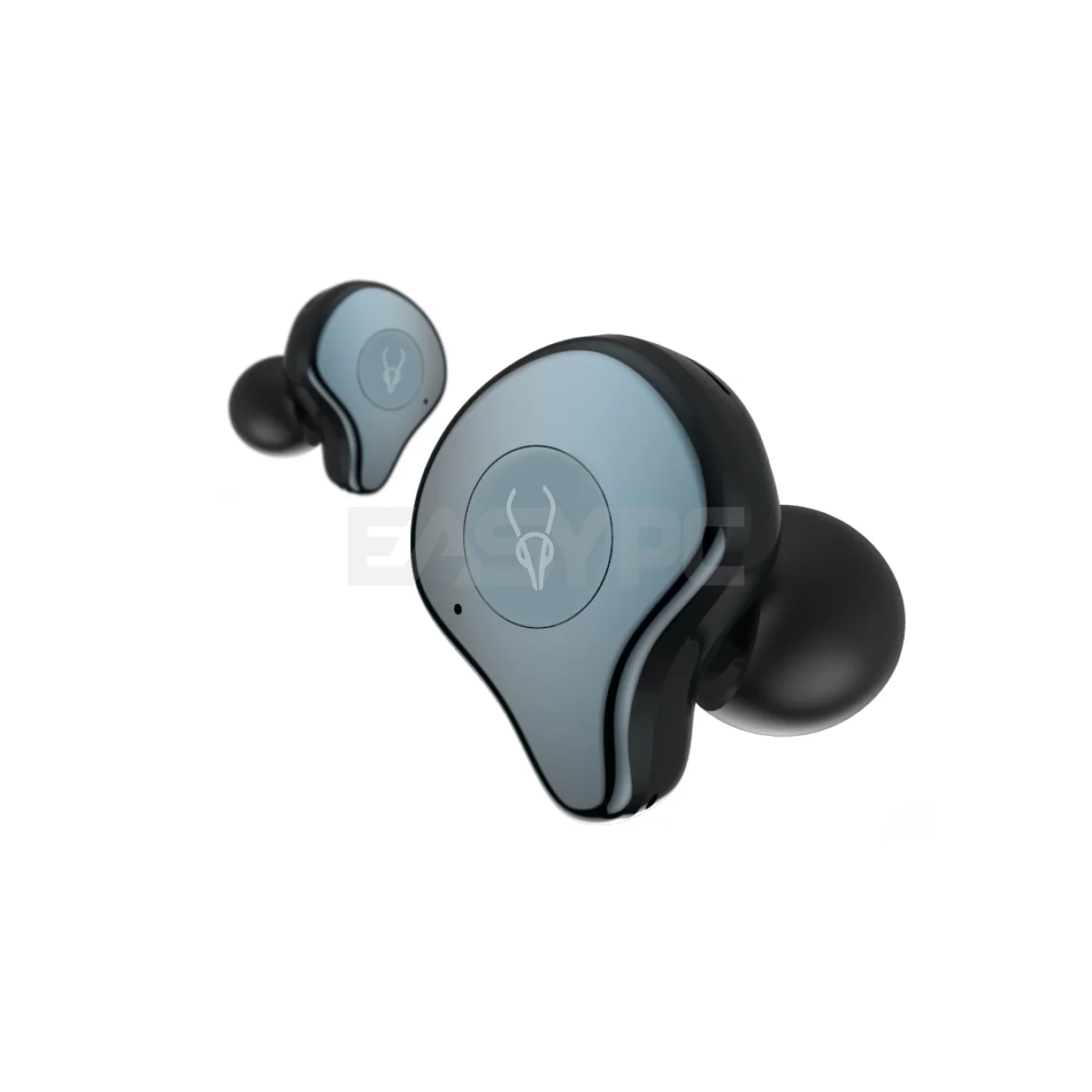 Sabbat  e12 Ultra Metallic True   Bluetooth 5.0  Qualcomm apt-X and CVC Noise Cancellation technology, electrical 4*8H=32 hours battery life, bilateral calls Wireless Earbuds Noise Isolation Earphone Smokey Grey - Image 3