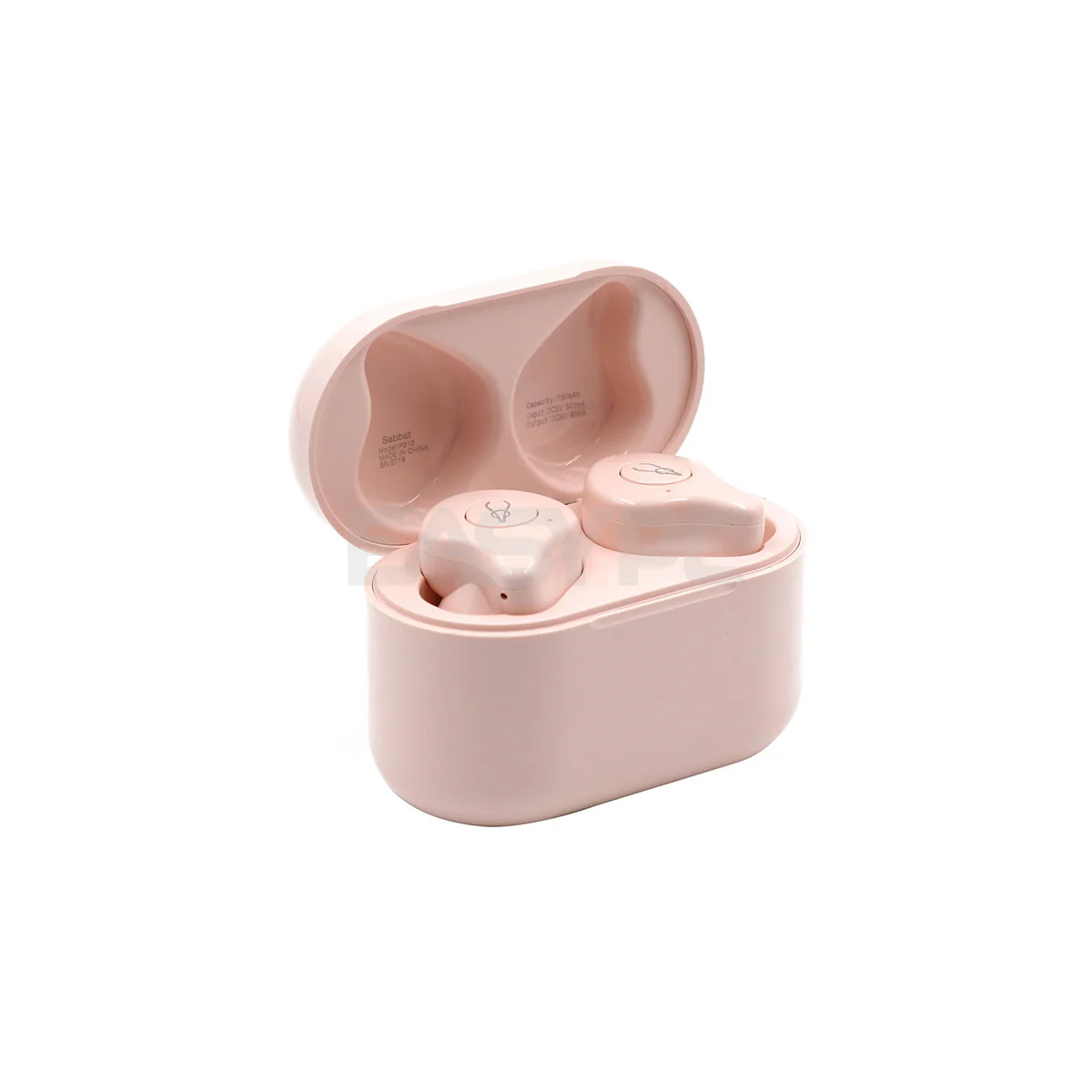Sabbat x12 Pro True Bluetooth 5.0 Dual Calls, 6D Sound effect, IPX4 Sweatproof, Siri Assistance, Auto Pairing Wireless Earbuds Earphone Pink