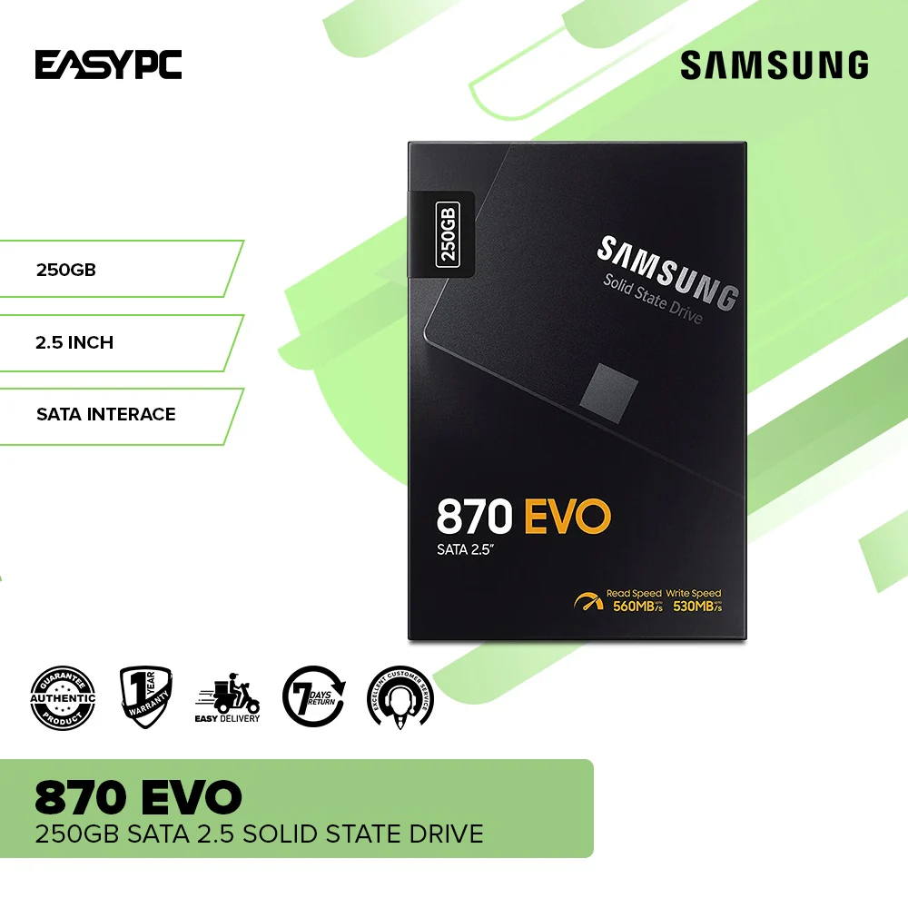 Samsung  870 Evo 250gb SATA 2.5 Solid State Drive - Image 2