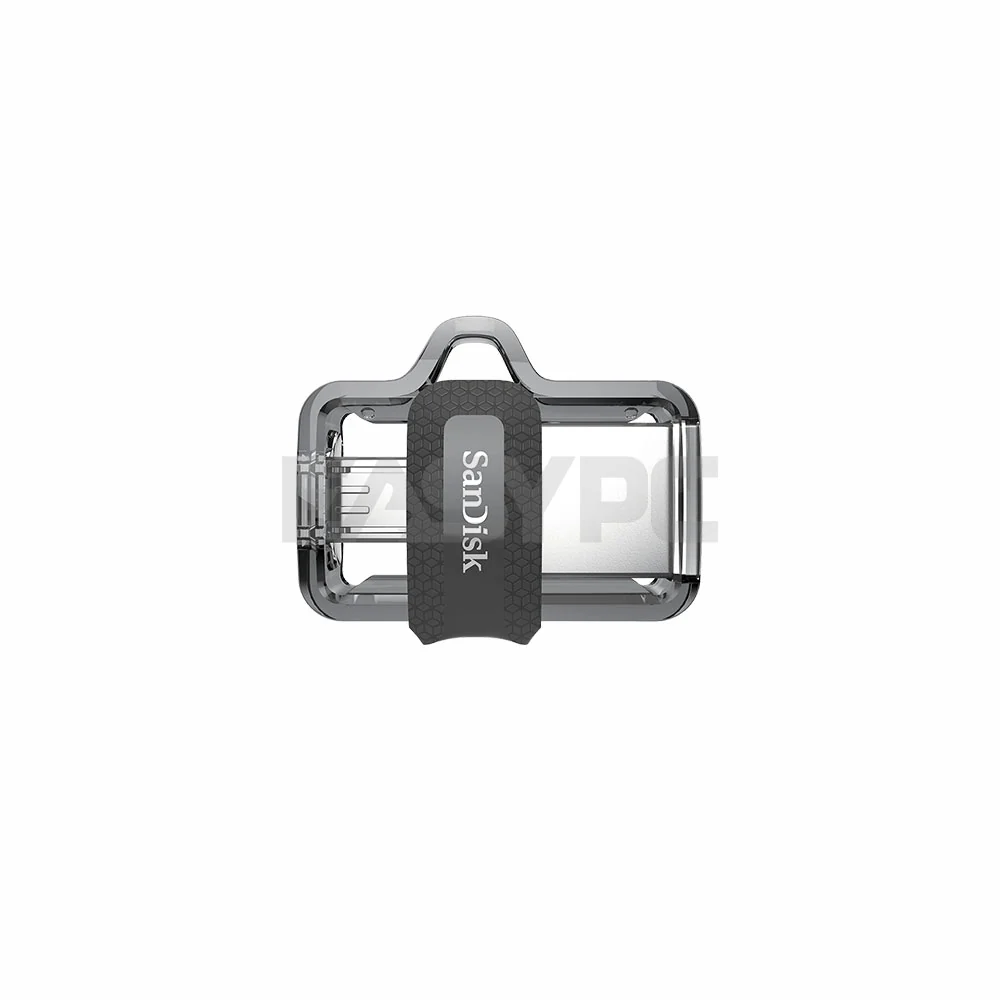 Sandisk Ultra SDDD3-064G-G46 Dual Drive M3.0/OTG Flashdrive Transparent - Image 3