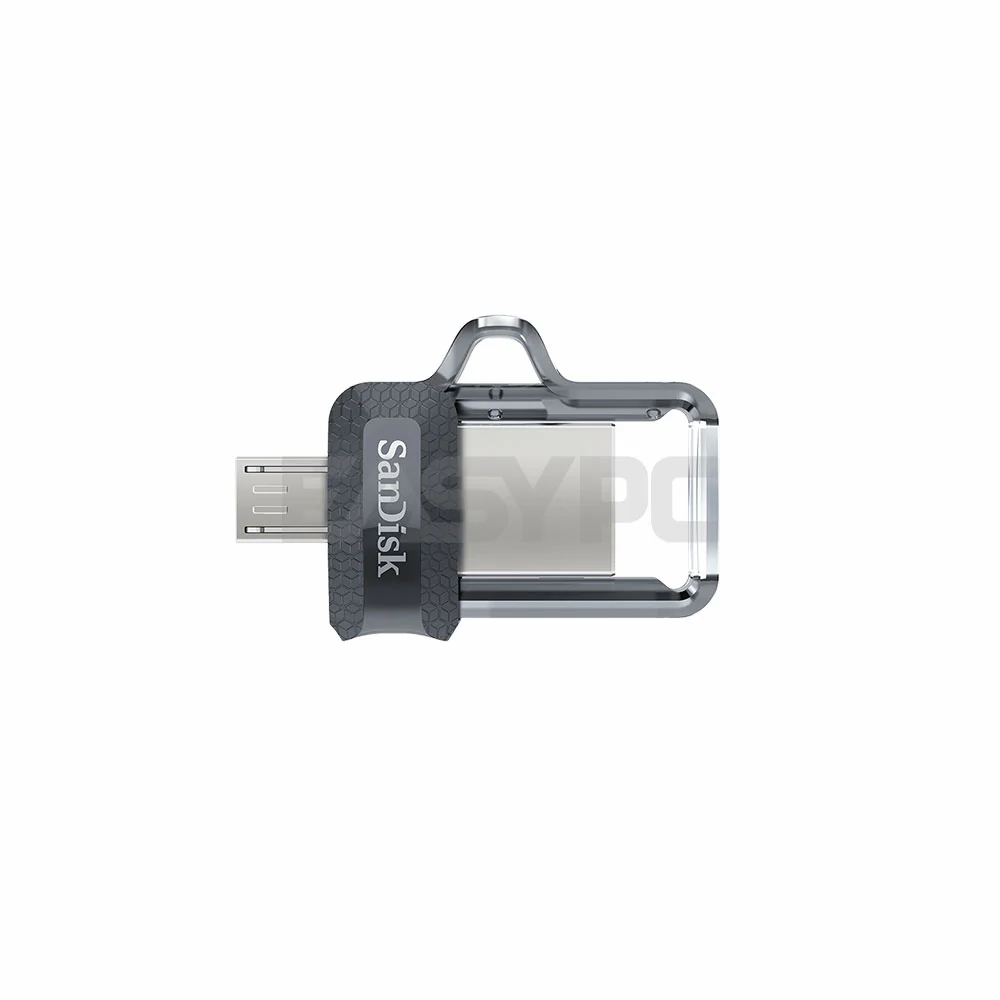 Sandisk Ultra SDDD3-064G-G46 Dual Drive M3.0/OTG Flashdrive Transparent - Image 4
