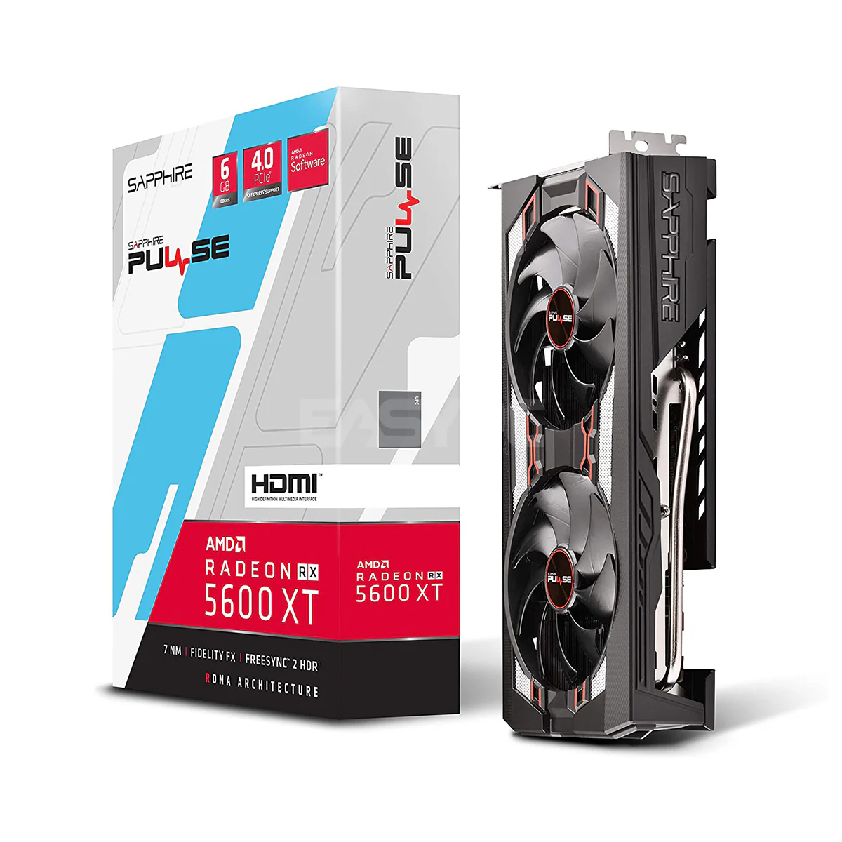 Sapphire Pulse Rx 5600XT OC 6GB 192bit GDdr6 Videocard - Image 4