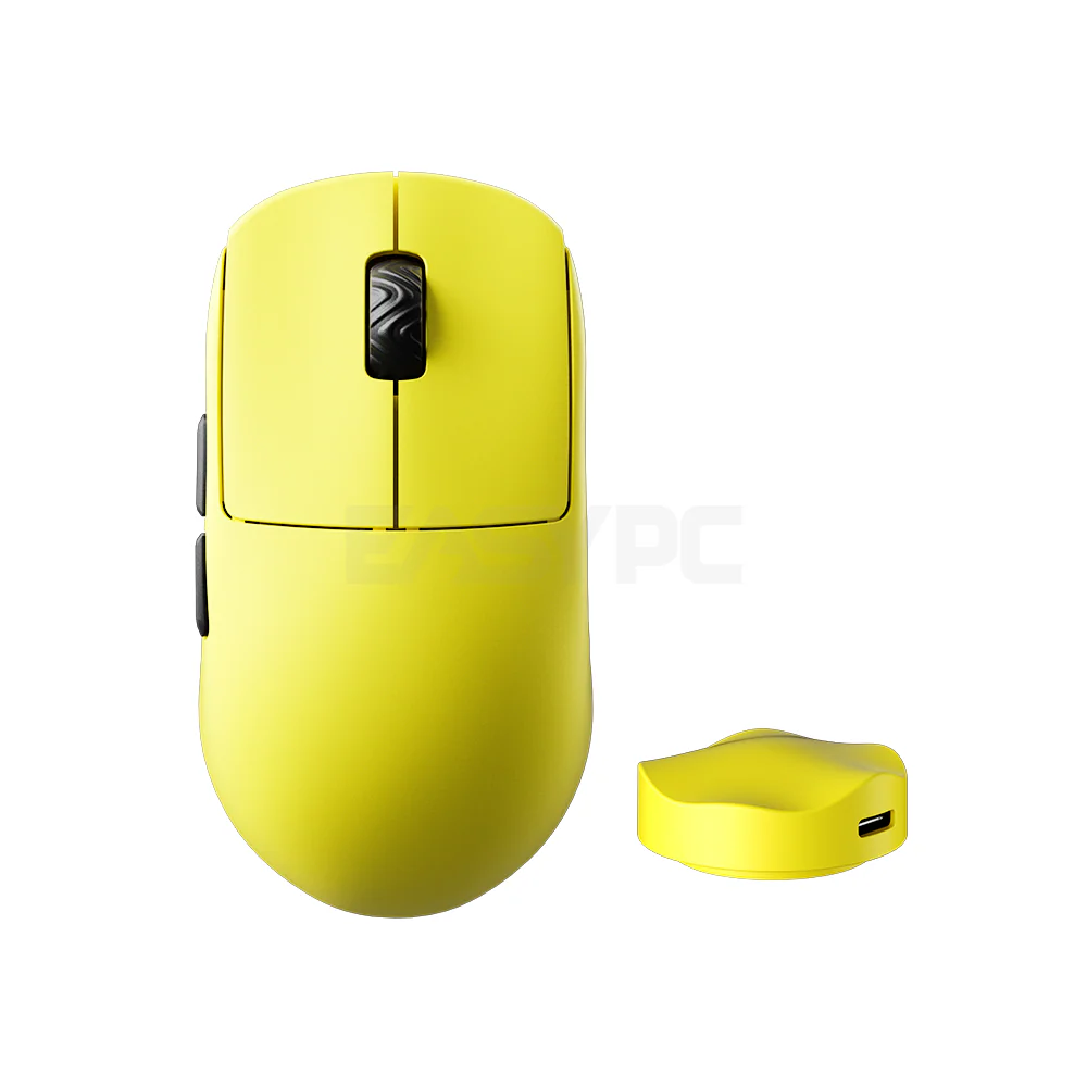 SCYROX V8 PIXART 3950 Wireless Lightweight 38g 8K Polling Gaming Mouse Yellow