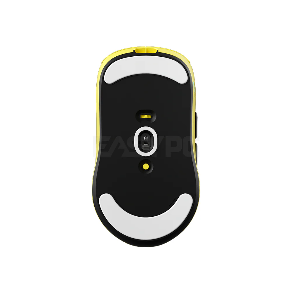 SCYROX V8 PIXART 3950 Wireless Lightweight 38g 8K Polling Gaming Mouse Yellow - Image 3