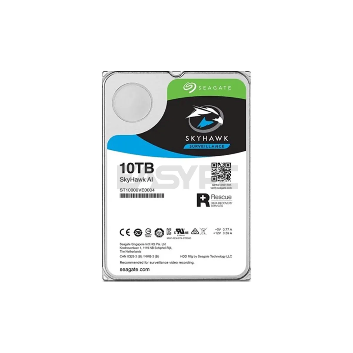 Seagate 10TB ST10000VE001 SkyHawk Harddisk Drive