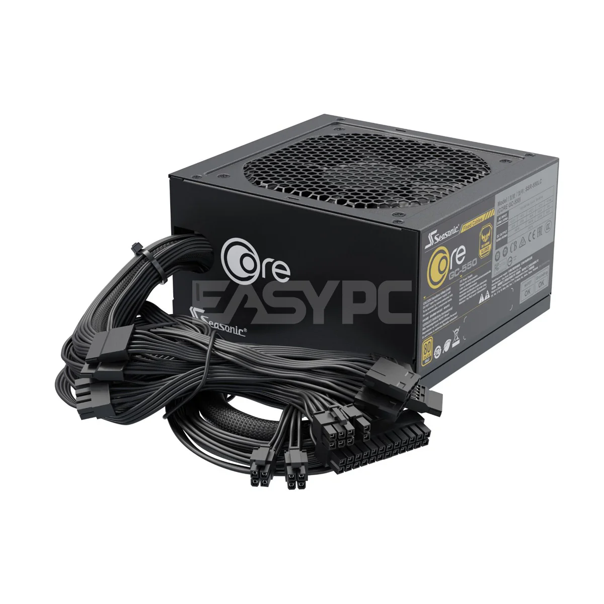 Seasonic Core SSR-650LX 650 watts Fully Modular 80 Plus Gold Power Supply - Image 2