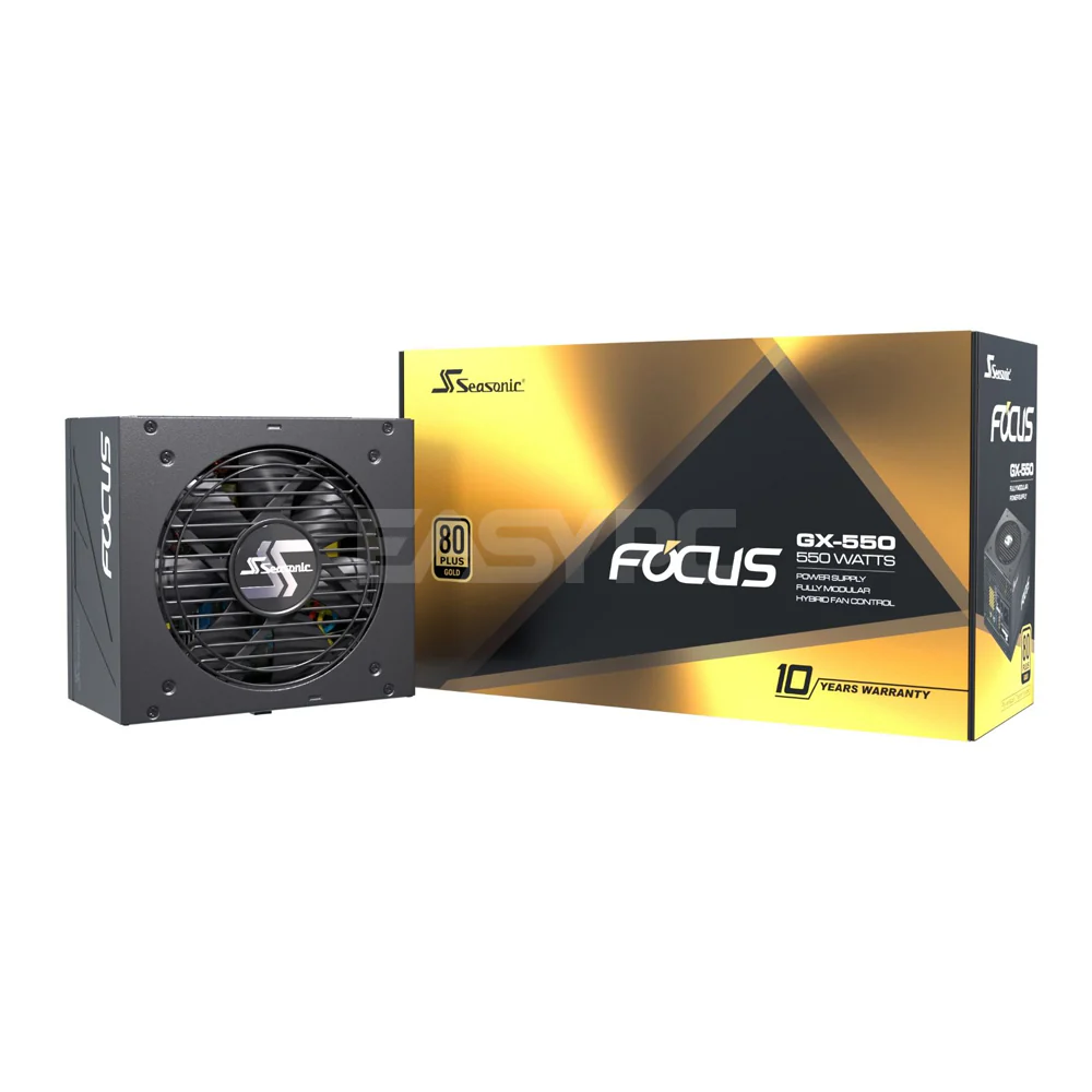 Seasonic Focus Plus GX550w Modular Power Supply Gold - Image 5