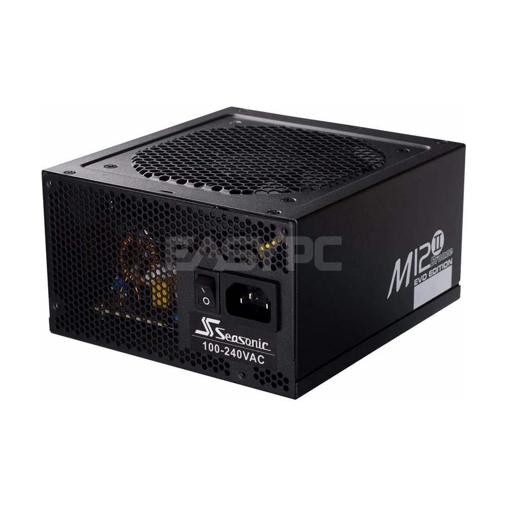 Seasonic M12II EVO 620 watts 80 Plus Modular Bronze Power Supply