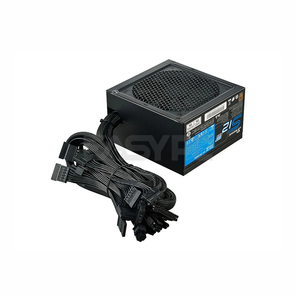 Seasonic S12III 550W/650W/500W 80 Bronze Silent Fan Control Tight Voltage Regulation Power Supply - Image 8