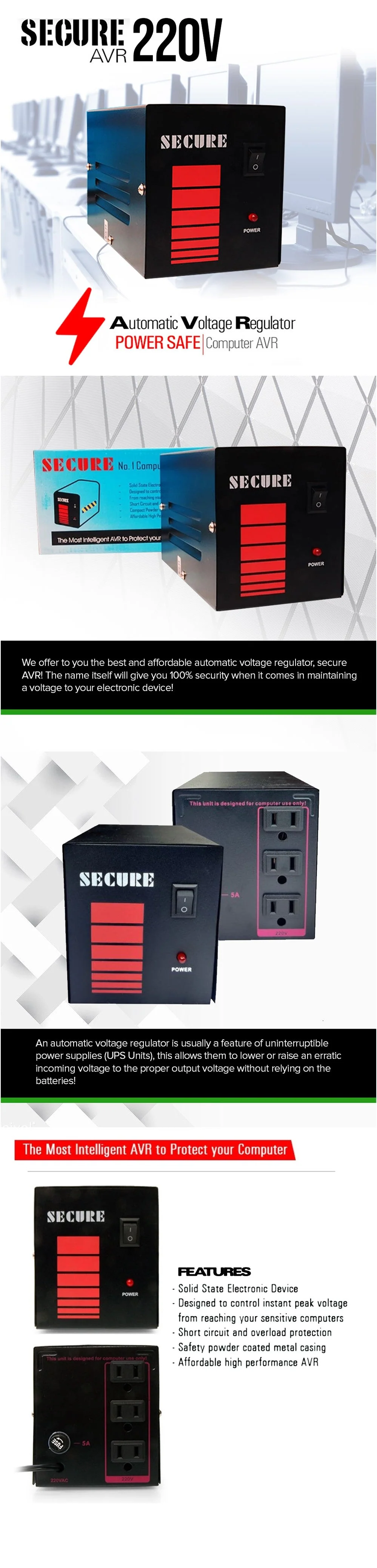 Secure 220v Avr - Image 5
