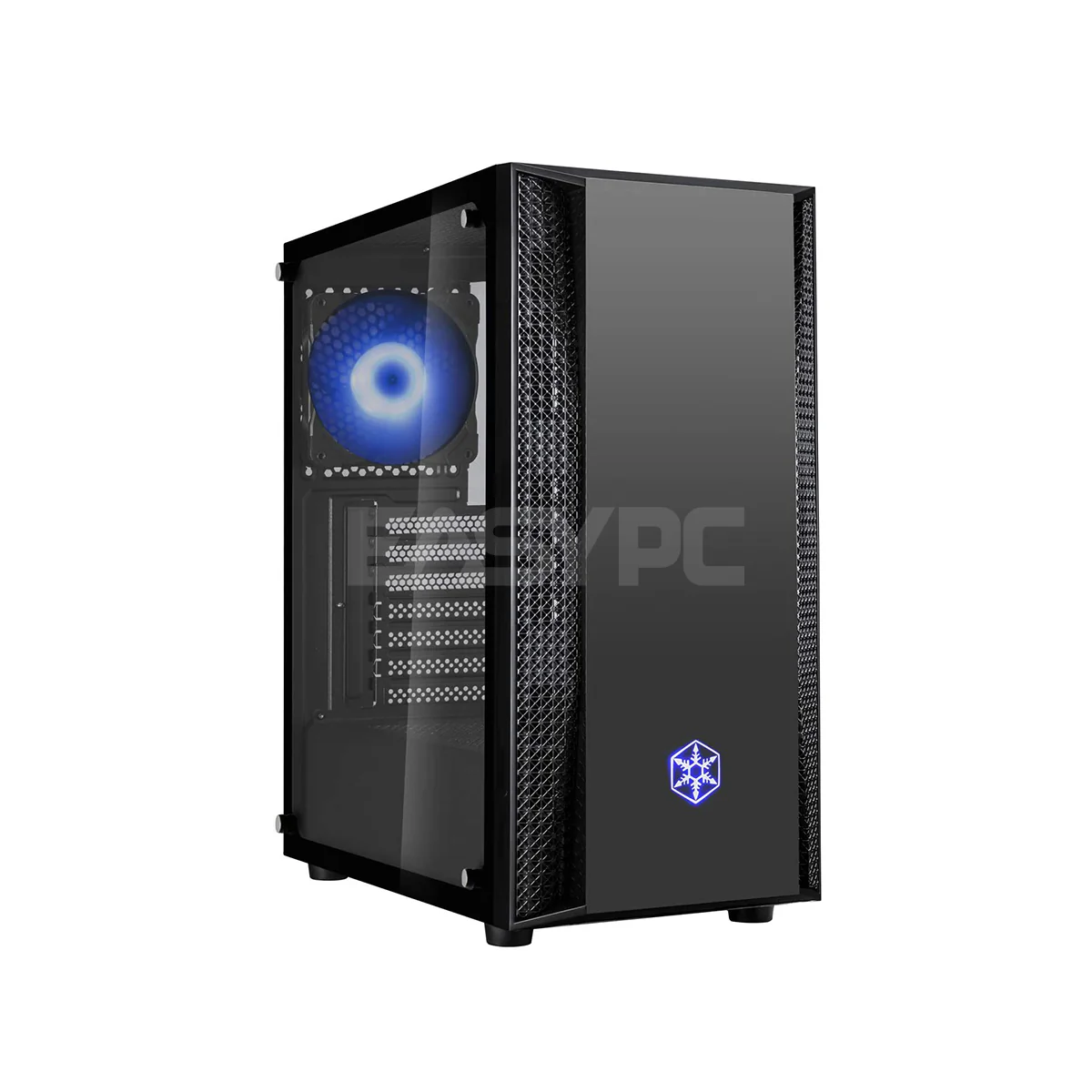 Silverstone Fara B1 Tempered Glass Gaming PC Case Black