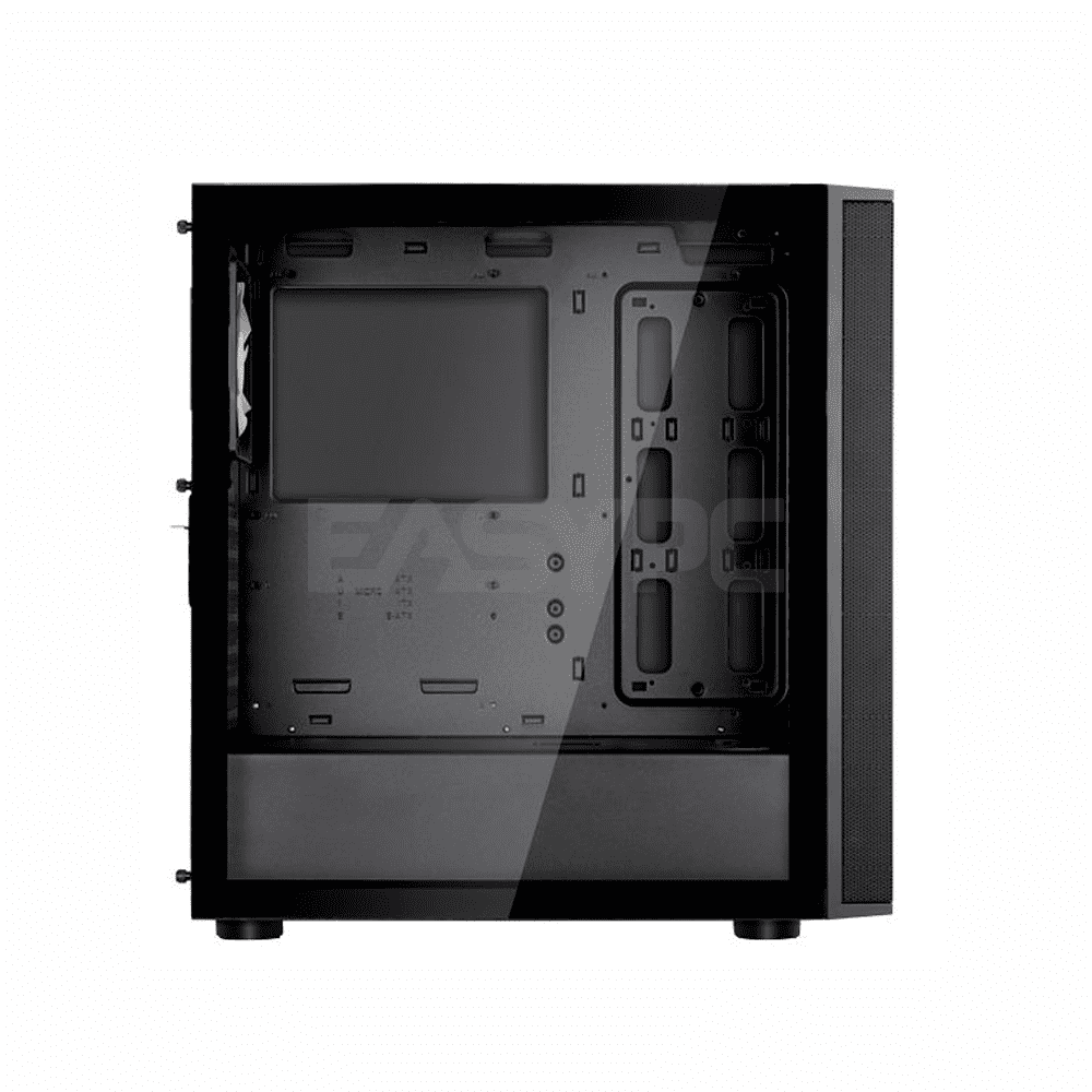 Silverstone Fara R1 Pro SST-FAR1B-PRO-V2 ATX Mid-Tower TG Gaming PC Case With RGB Fans Black - Image 3