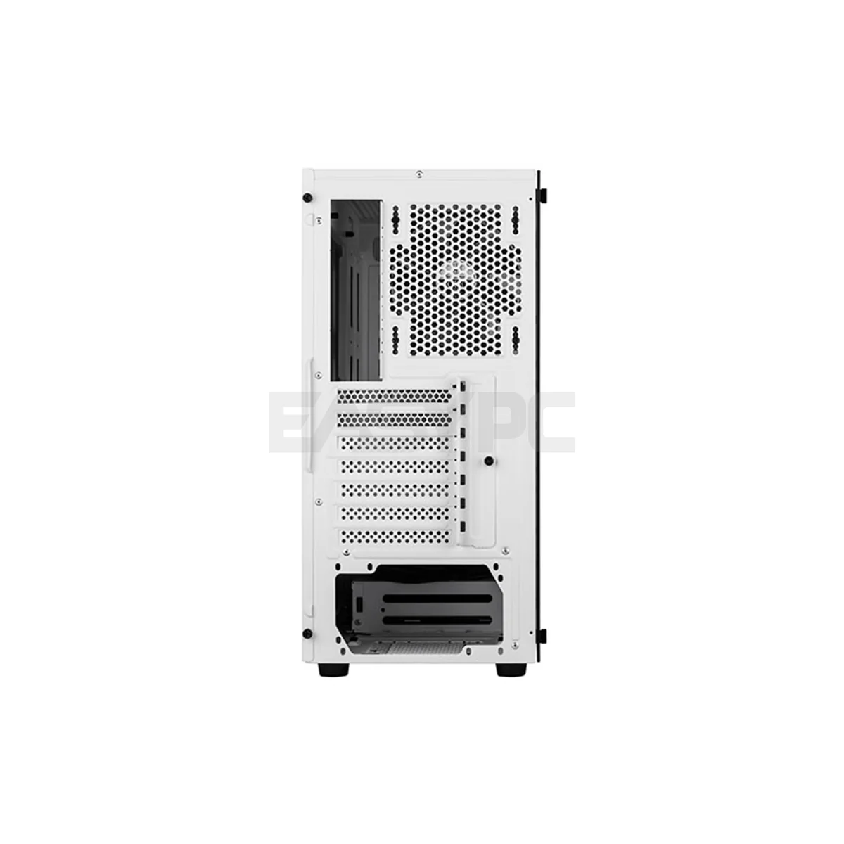 Silverstone FARA R1 SST-FAR1W-G fully meshed front panel with shortened chassis provides large surface area for air intake, Stylish and distinct tempered glass White Mid-Tower Case 6FINE SISS2249 - Image 5
