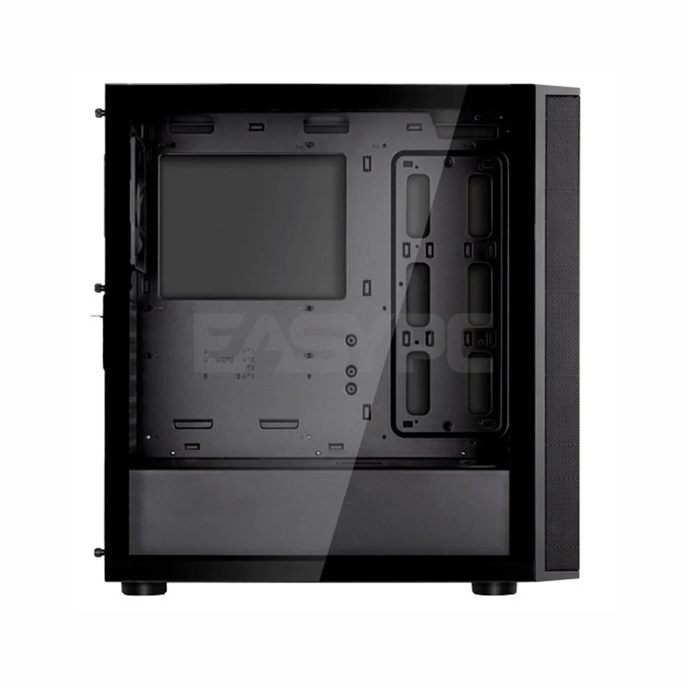 Silverstone FARA R1 V2 Mid-Tower ATX Tempered Glass Gaming PC Case Black - Image 3