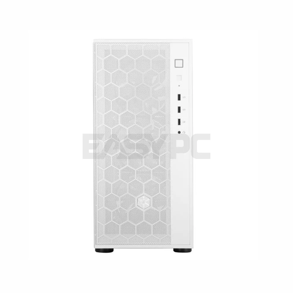 Silverstone FARA R1 V2 Mid-Tower ATX Tempered Glass Gaming PC Case White