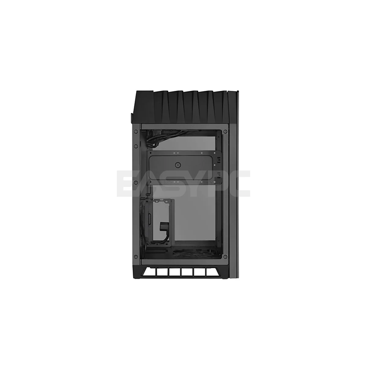 Silverstone Lucid 03 Mini-ITX Case/3sided Tempered Glass/90Â¡ board layout Black SST-LD03B 6FINE SILU1532 6FINE - Image 3