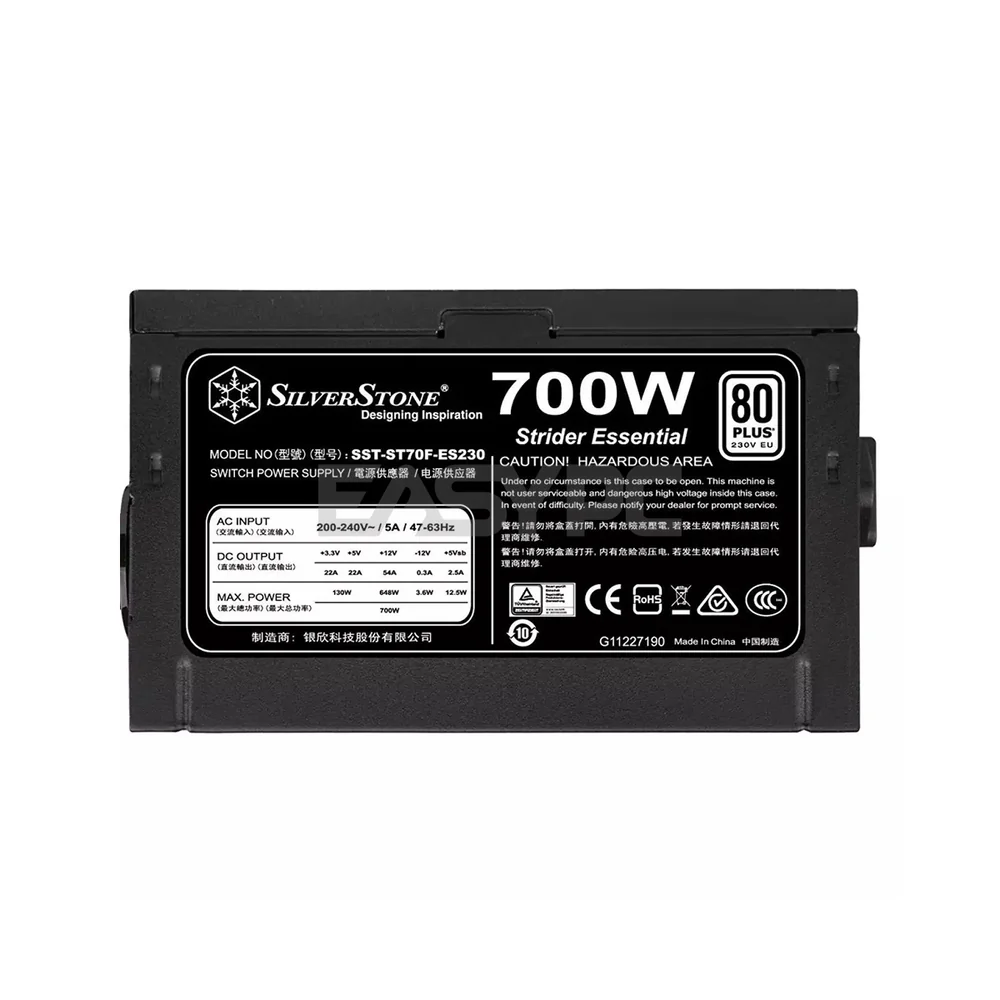 Silverstone SST-ST70F-ES230 700 Watts 80 Plus Power Supply - Image 5