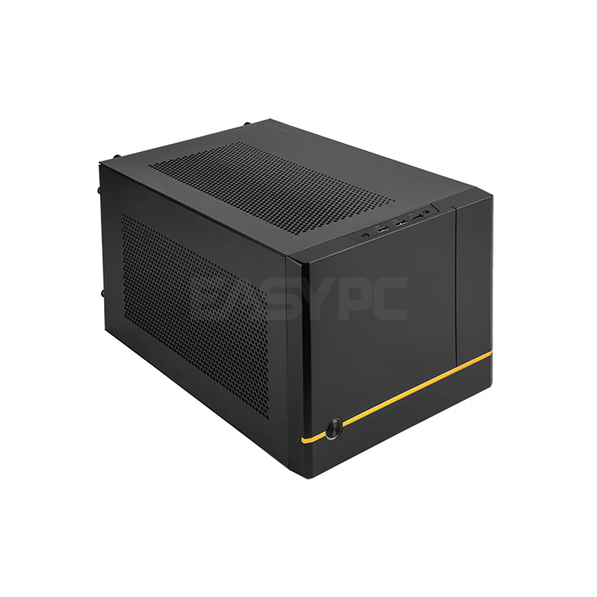 Silverstone Sugo 14 Black SST-SG14B Mini-ITX cube chassis with powerful accommodation, Plastic front panel, steel body Mini ITX Case 6FINE SISS2247