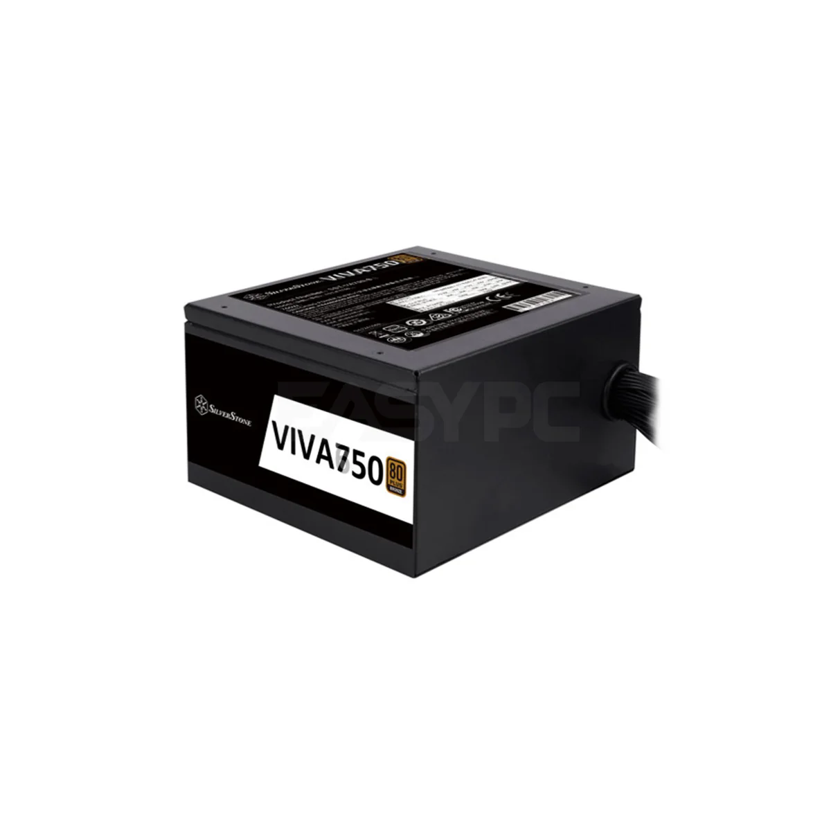 Silverstone VIVA 80+ 650W/750W Bronze Single-Rail +12v Non-Modular Flat- Cable Power Supply 5NANO - Image 6