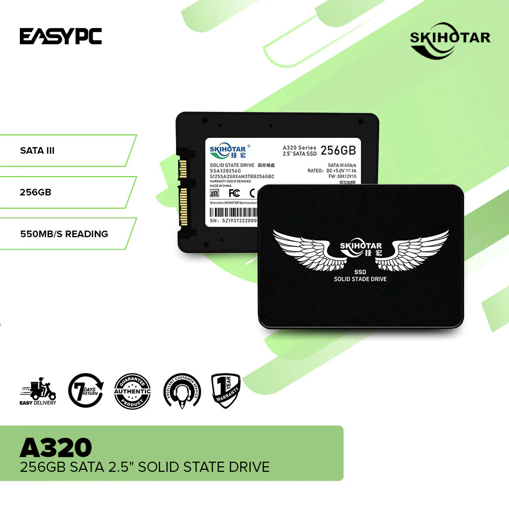 Skihotar A320 120GB/240GB/480GB/128GB/256GB SATA III 2.5" Solid State Drive - Image 21