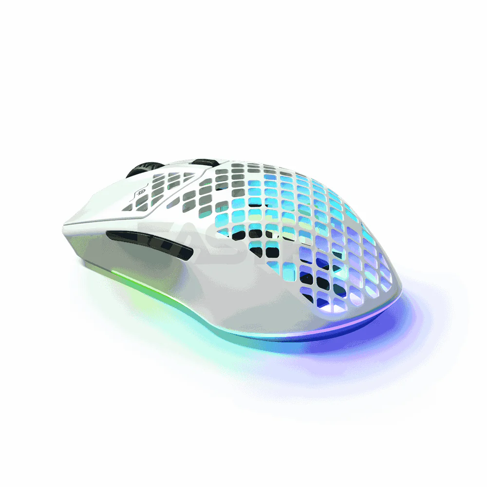 SteelSeries 62608 Aerox 3 Wireless Snow Mouse White - Image 2