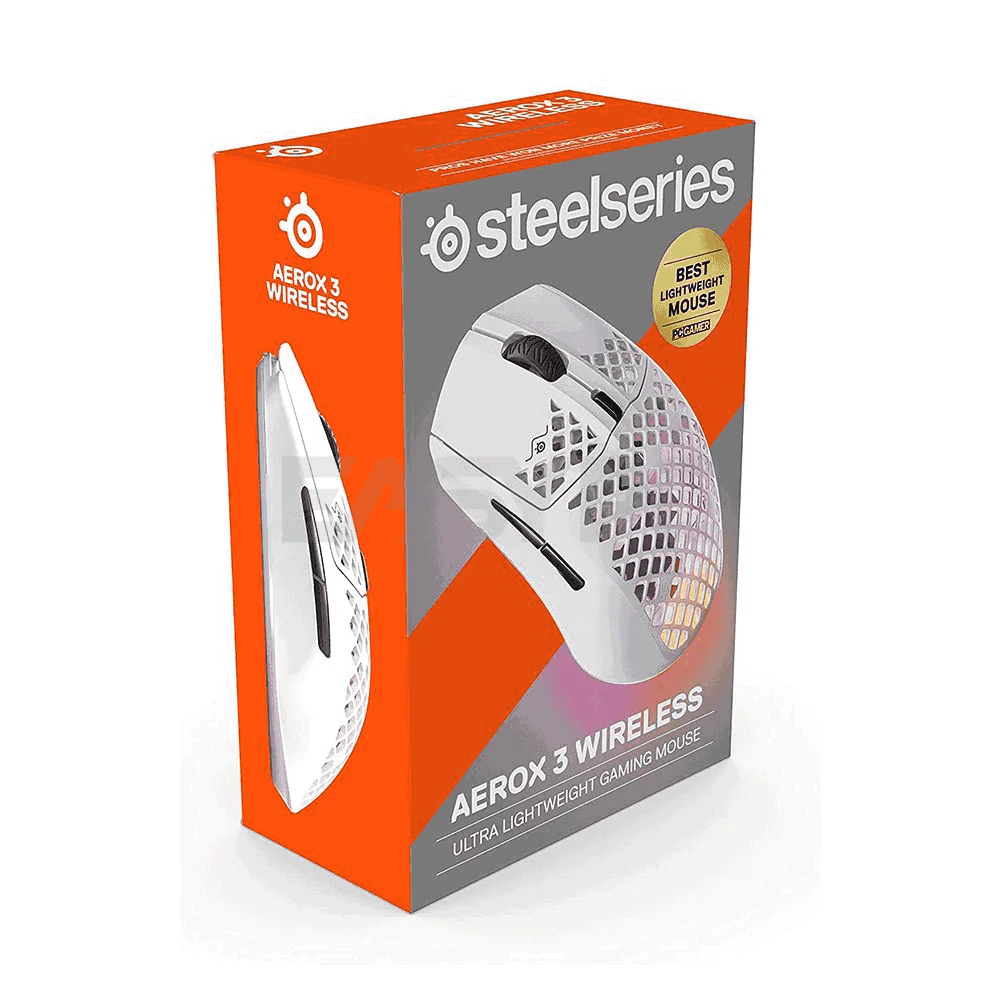 SteelSeries 62608 Aerox 3 Wireless Snow Mouse White - Image 4