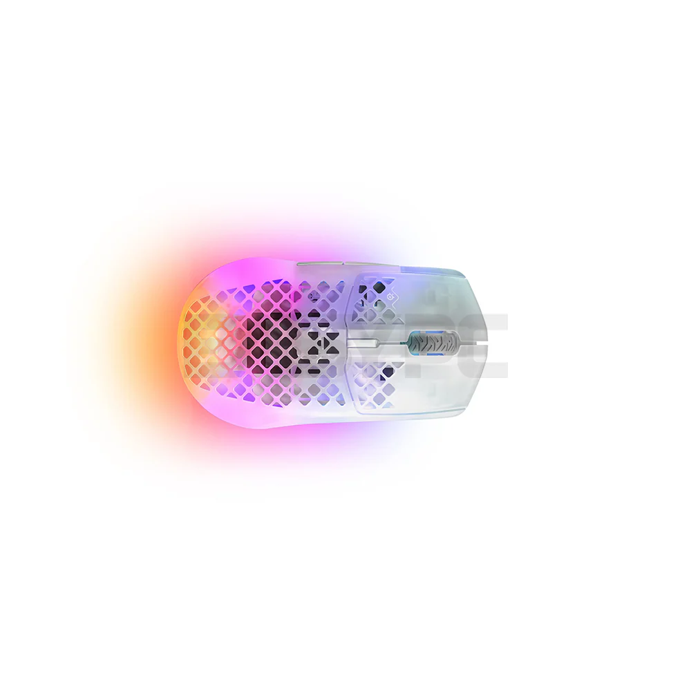 SteelSeries 62610 Aerox 3 Wireless Mouse Ghost White - Image 3
