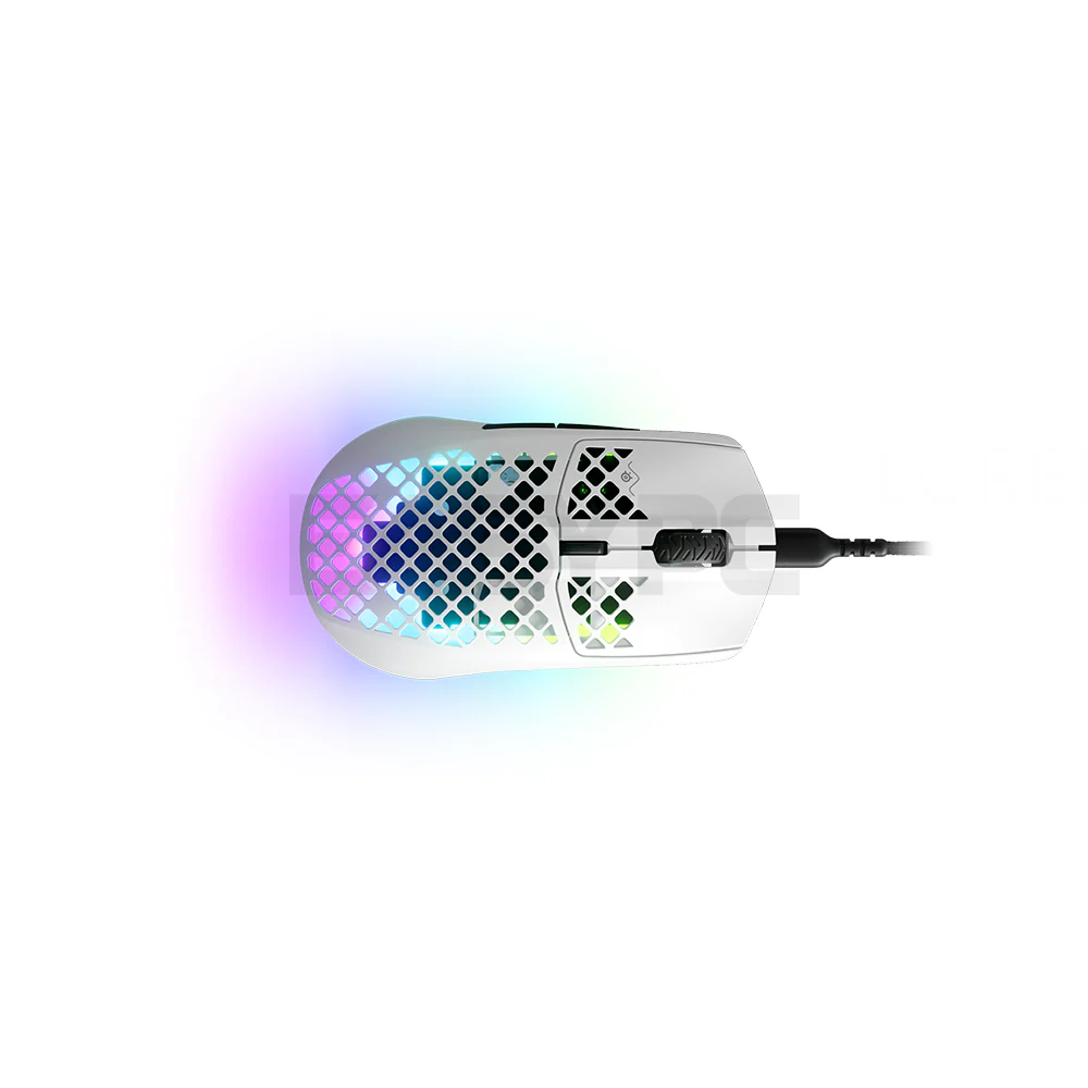 SteelSeries 62611 Aerox 3 Snow Gaming Mouse White - Image 4