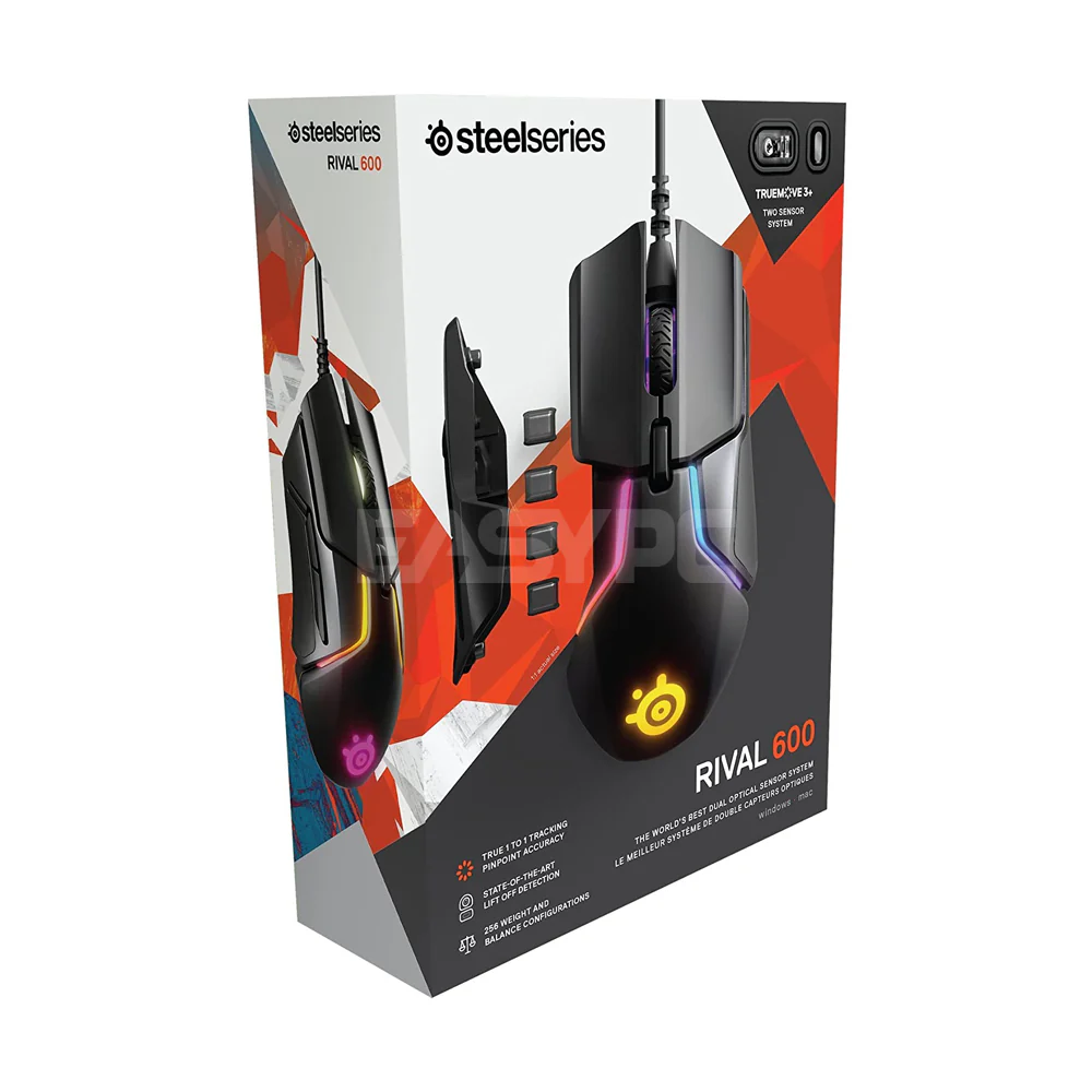 SteelSeries Rival 600 Gaming Mouse - Image 5