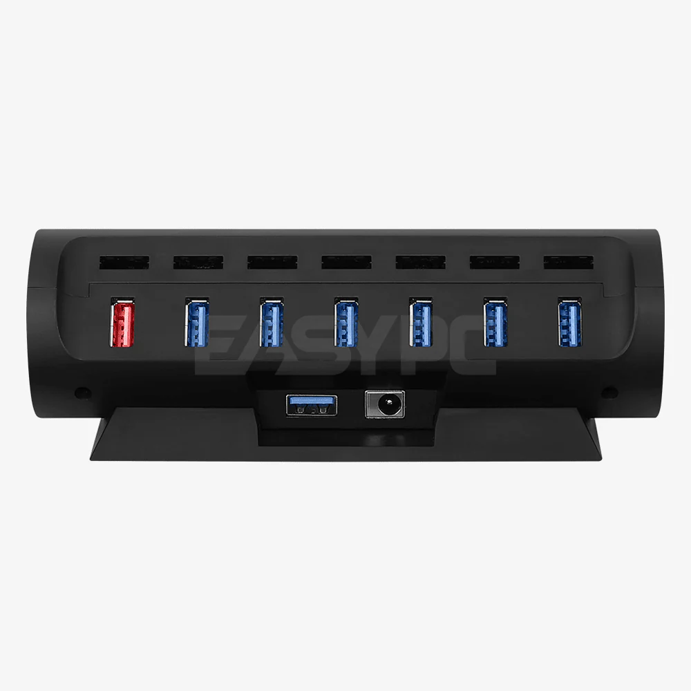 Streamplify (HUB CTRL 7-RGB-US-F-BK) 7-Port RGB USB Hub black - Image 3