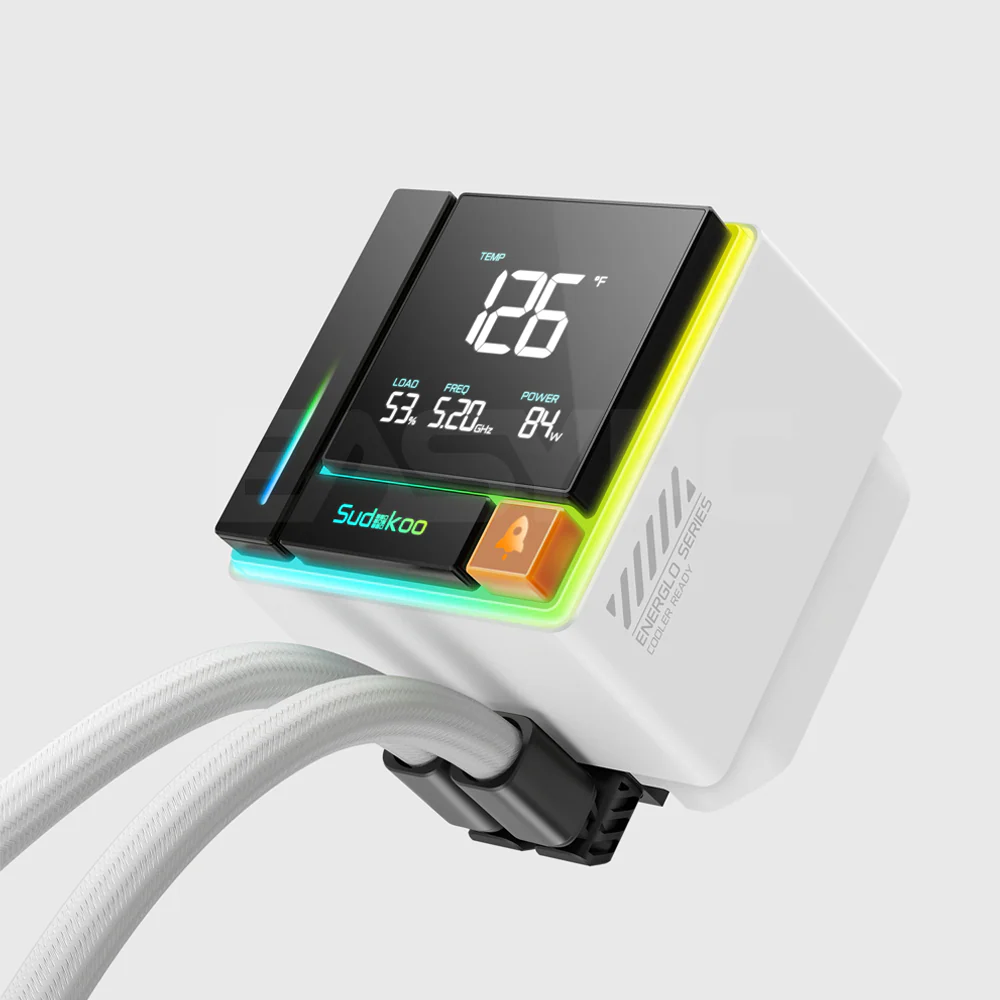 Sudokoo Energlo 240 LCD CPU Liquid Cooler - Image 5