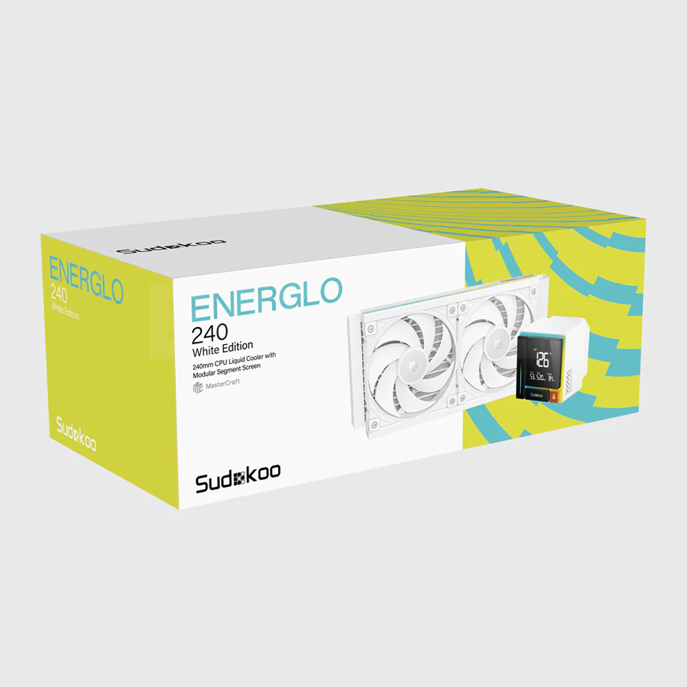 Sudokoo Energlo 240 LCD CPU Liquid Cooler - Image 7
