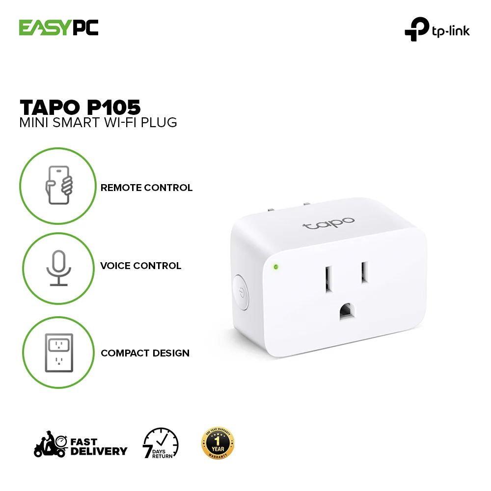 Tapo P105 Mini Smart Wi-Fi Plug - Image 2
